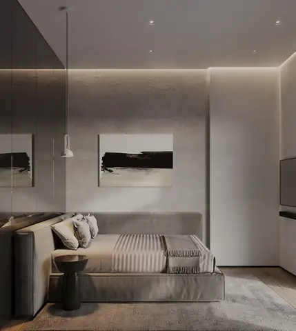thiết kế phòng ngủ 9m2 cho vợ chồng