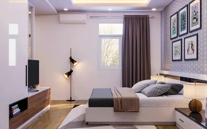 thiết kế phòng ngủ 9m2 cho vợ chồng