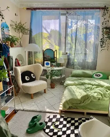 thiết kế phòng ngủ 9m2 cho vợ chồng