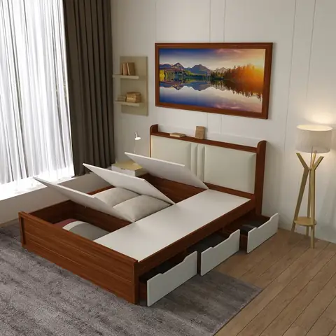 thiết kế phòng ngủ 9m2 cho vợ chồng