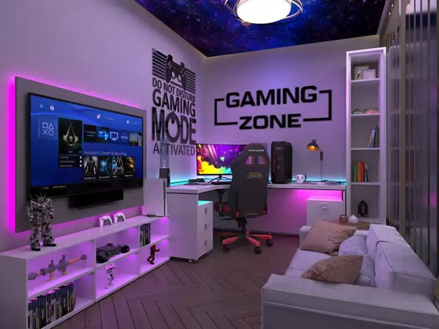 Trang trí phòng ngủ gaming