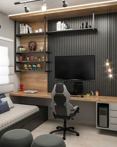 Phòng ngủ gaming theo phong cổ điển