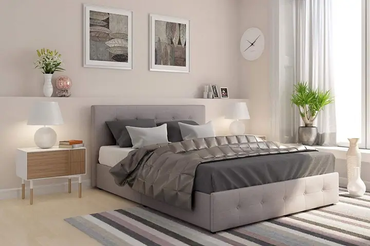 thiết kế phòng ngủ gọn gàng