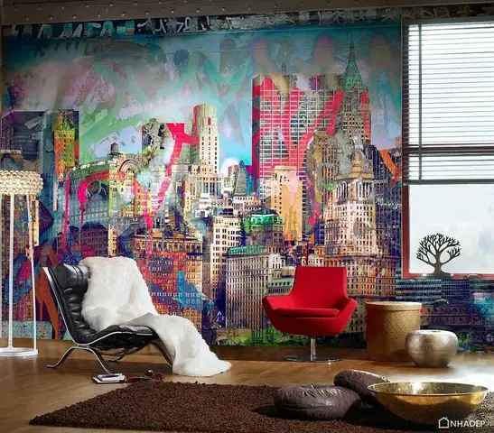 Hướng Dẫn Thiết Kế Phòng Ngủ Graffiti Độc Đáo