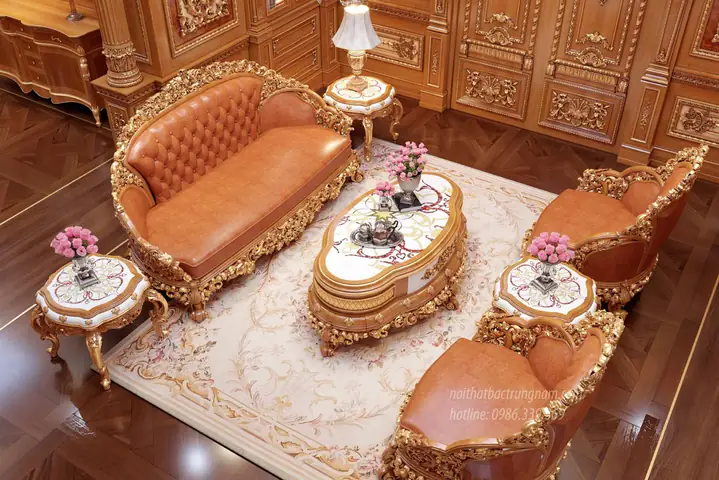 thiết kế phòng ngủ hoàng gia