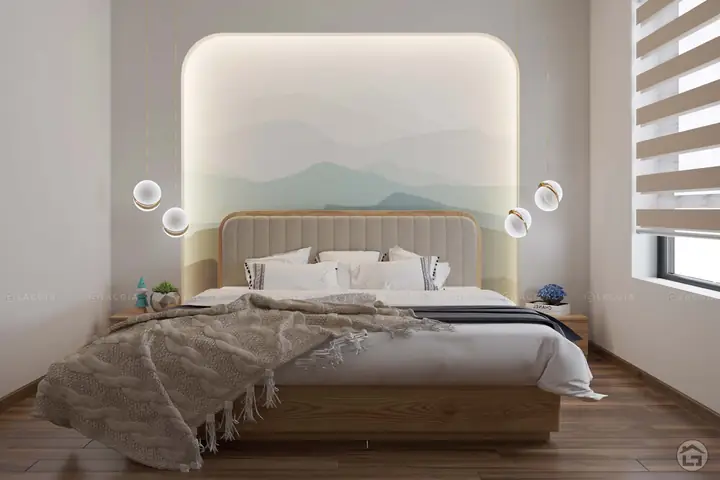 Thiết kế nội thất phòng ngủ 12m2