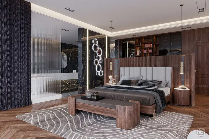 Mẫu thiết kế phòng ngủ diện tích 16m2