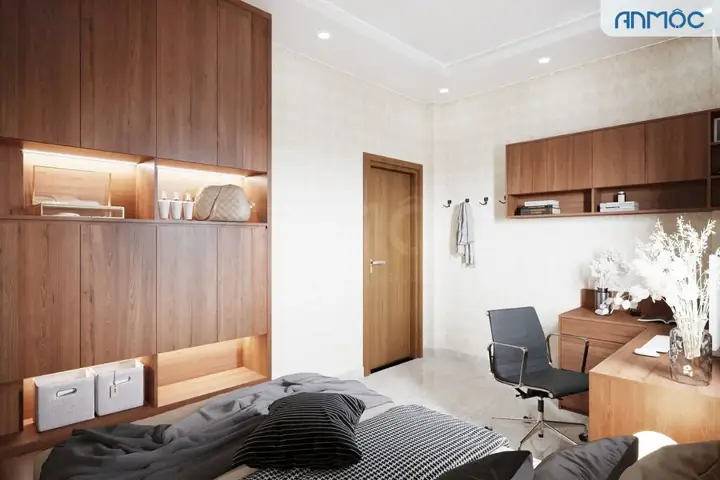 thiết kế phòng ngủ mini
