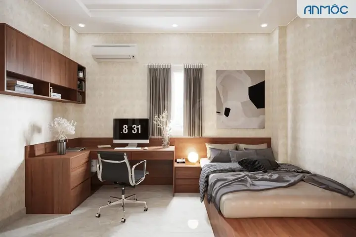 thiết kế phòng ngủ mini