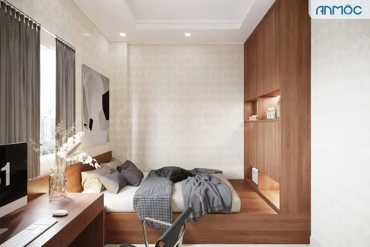 thiết kế phòng ngủ mini