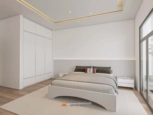 thiết kế phòng ngủ nhà phố