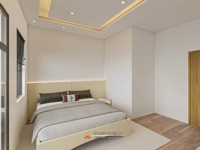 thiết kế phòng ngủ nhà phố