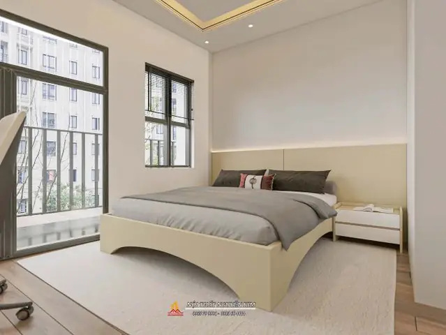 thiết kế phòng ngủ nhà phố