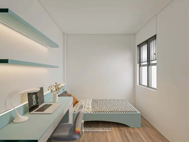 thiết kế phòng ngủ nhà phố