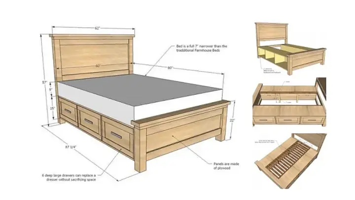 thiết kế phòng ngủ nhỏ 2m2