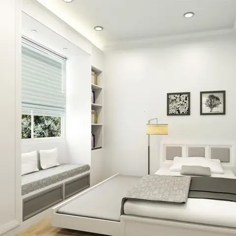 10+ Mẹo Thiết Kế Phòng Ngủ Nhỏ 3m2 Cho Vợ Chồng Ấm Cúng