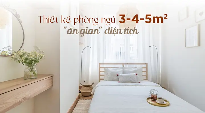 Thiết Kế Phòng Ngủ Nhỏ 5m2 Giường Tầng Tối Ưu Diện Tích