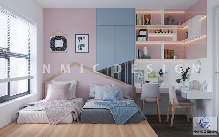 Hướng Dẫn Thiết Kế Phòng Ngủ Sinh Đôi Đầy Đủ, Tiện Nghi
