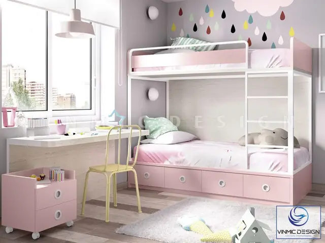 Hướng Dẫn Thiết Kế Phòng Ngủ Sinh Đôi Đầy Đủ, Tiện Nghi