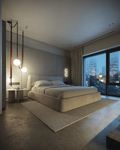 Phong cách thiết kế phòng ngủ Tối Giản
