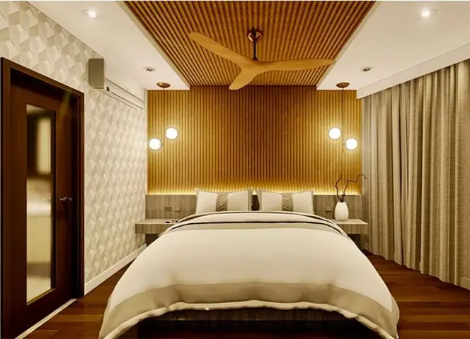 Thiết kế trần nhựa phòng ngủ: Ý tưởng và lựa chọn tối ưu