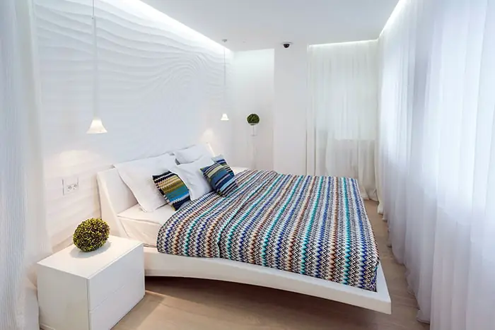 9. Top 10+ mẫu thiết kế phòng ngủ dài hẹp và hiện đại