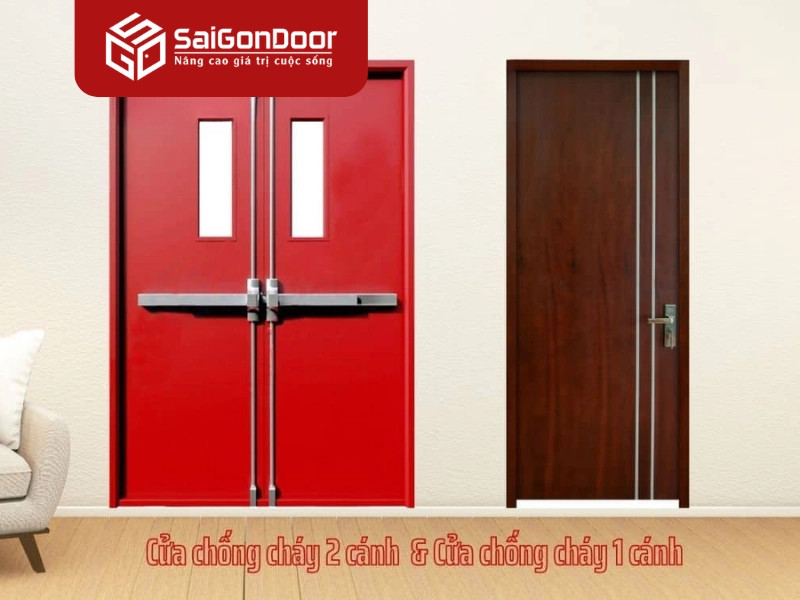 Tổng hợp các mẫu cửa nhựa chống cháy hiện đại và chất lượng