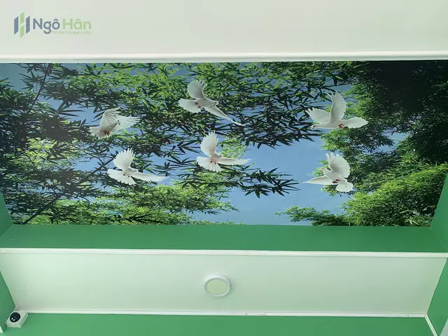 Mua tranh dán trần nhà 3d đẹp, rẻ ở đâu?