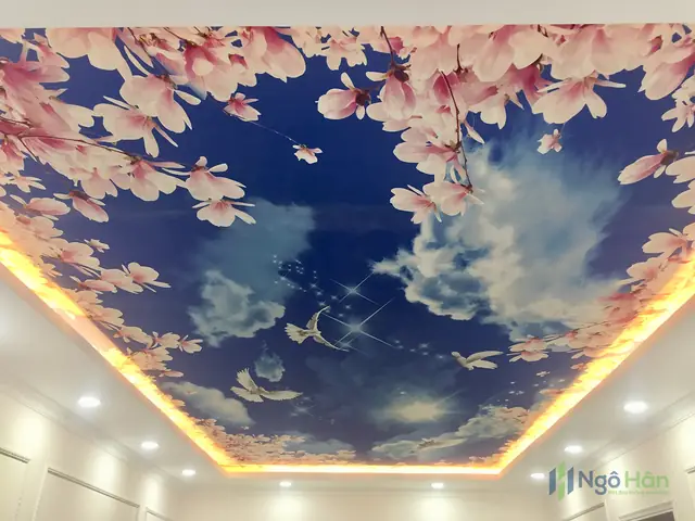 Mua tranh dán trần nhà 3d đẹp, rẻ ở đâu?