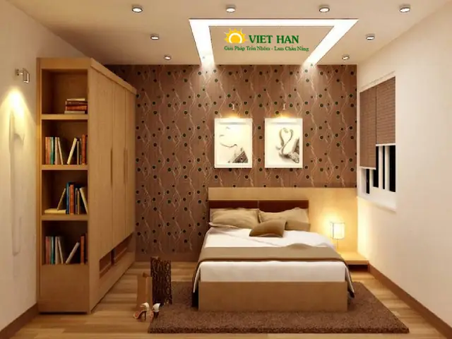 Trần nhôm ấn tượng cho phòng ngủ: Tổng hợp mẫu và ý tưởng thiết kế