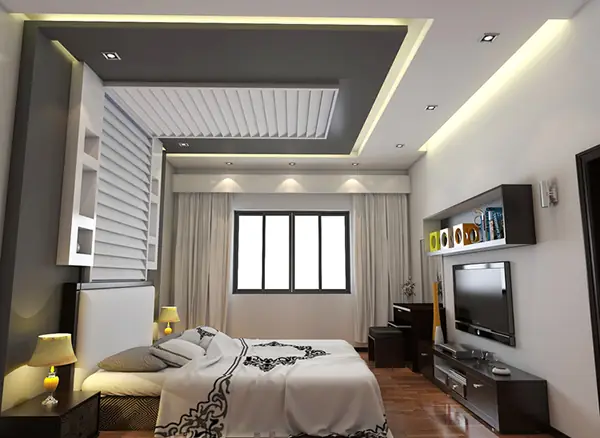 Làm thế nào để thiết kế trần phòng ngủ ấn tượng và hiện đại?