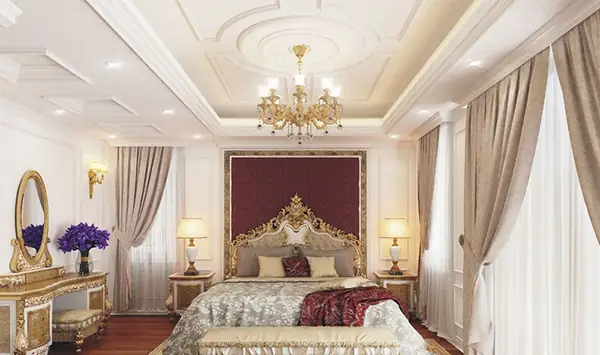 Làm thế nào để thiết kế trần phòng ngủ ấn tượng và hiện đại?