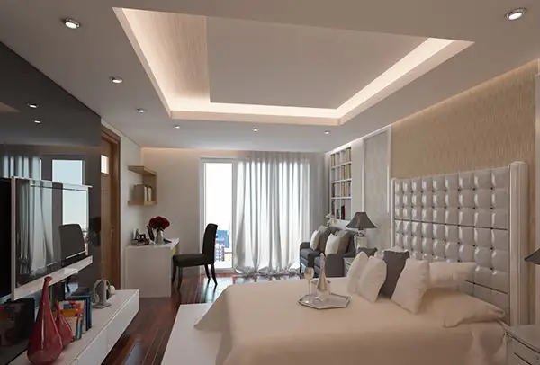 Làm thế nào để thiết kế trần phòng ngủ ấn tượng và hiện đại?