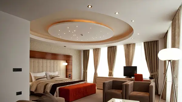 Làm thế nào để thiết kế trần phòng ngủ ấn tượng và hiện đại?