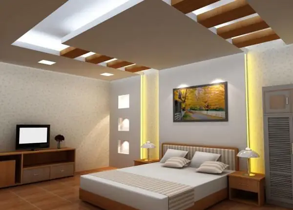 Làm thế nào để thiết kế trần phòng ngủ ấn tượng và hiện đại?