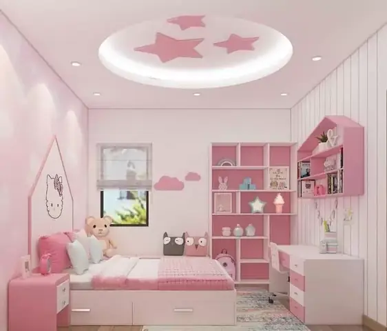 mẫu trần thạch cao phòng ngủ bé gái đẹp họa tiết ngôi sao mẫu trần thạch cao phòng ngủ bé gái đẹp họa tiết ngôi sao