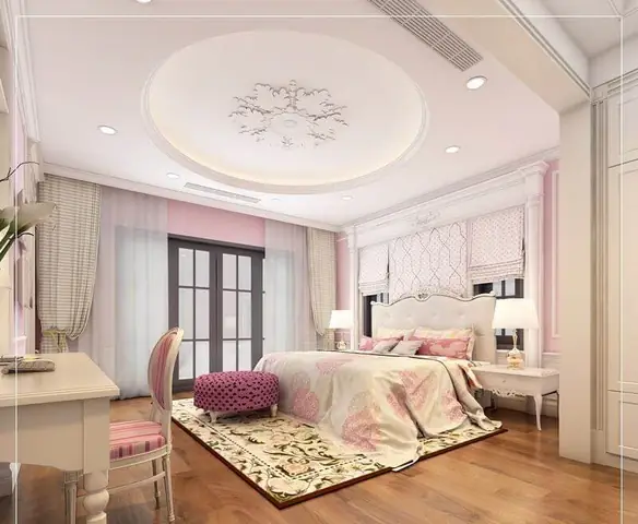 Khám Phá Các Mẫu Trần Thạch Cao Hình Tròn Phòng Ngủ Ấn Tượng
