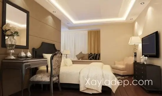 Cập Nhật Mẫu Trần Thạch Cao Phòng Ngủ 2018 & Gợi Ý Thiết Kế