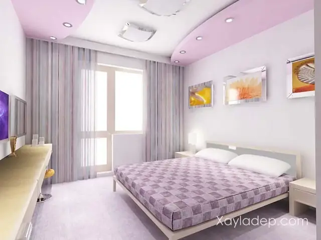 Cập Nhật Mẫu Trần Thạch Cao Phòng Ngủ 2018 & Gợi Ý Thiết Kế