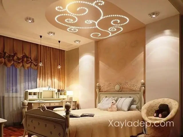Cập Nhật Mẫu Trần Thạch Cao Phòng Ngủ 2018 & Gợi Ý Thiết Kế