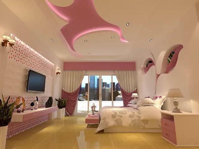 5 Mẫu trần thạch cao cho phòng ngủ vừa lãng mạn vừa hiện đại 5 Mẫu trần thạch cao cho phòng ngủ vừa lãng mạn vừa hiện đại
