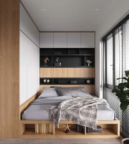 trần thạch cao phòng ngủ nhỏ 10m2 trần thạch cao phòng ngủ nhỏ 10m2