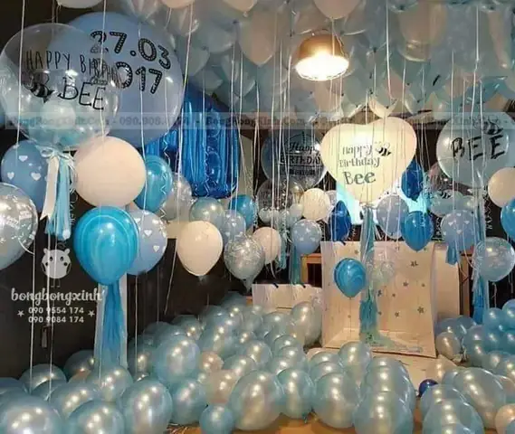 Hướng dẫn trang trí bong bóng phòng ngủ lãng mạn, độc đáo Hướng dẫn trang trí bong bóng phòng ngủ lãng mạn, độc đáo
