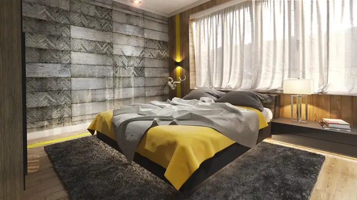 Thiết kế, trang trí mảng tường phòng ngủ độc đáo, sang trọng, hấp dẫn