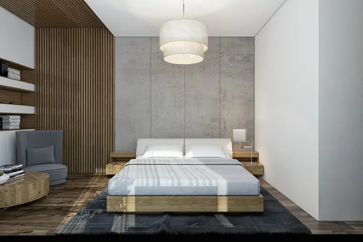 Thiết kế, trang trí mảng tường phòng ngủ độc đáo, sang trọng, hấp dẫn