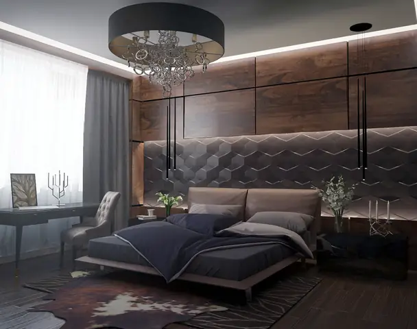 Thiết kế, trang trí mảng tường phòng ngủ độc đáo, hấp dẫn