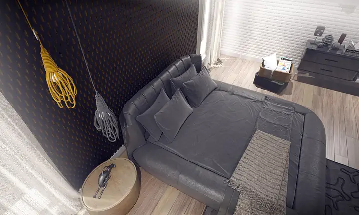 Thiết kế, trang trí mảng tường phòng ngủ độc đáo, sang trọng, hấp dẫn