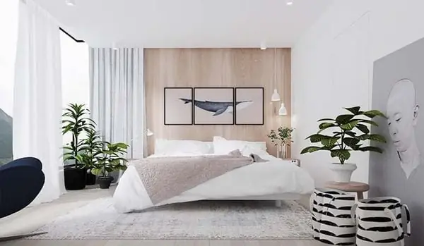 Hướng Dẫn Trang Trí Phòng Ngủ Ấm Cúng Áp Mái Tối Ưu Diện Tích