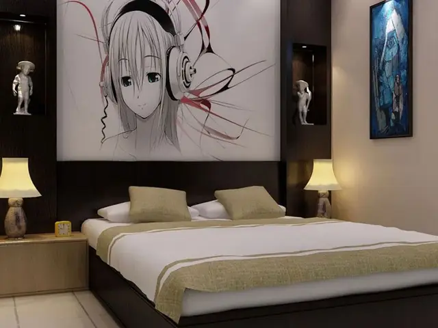 3.2. Mẫu phòng ngủ anime đáng yêu