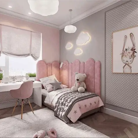 2.5 Giá sách, bàn học thiết kế